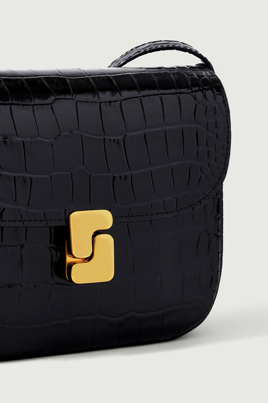 Sac Bellissima Mini - Noir - Cuir - Femme