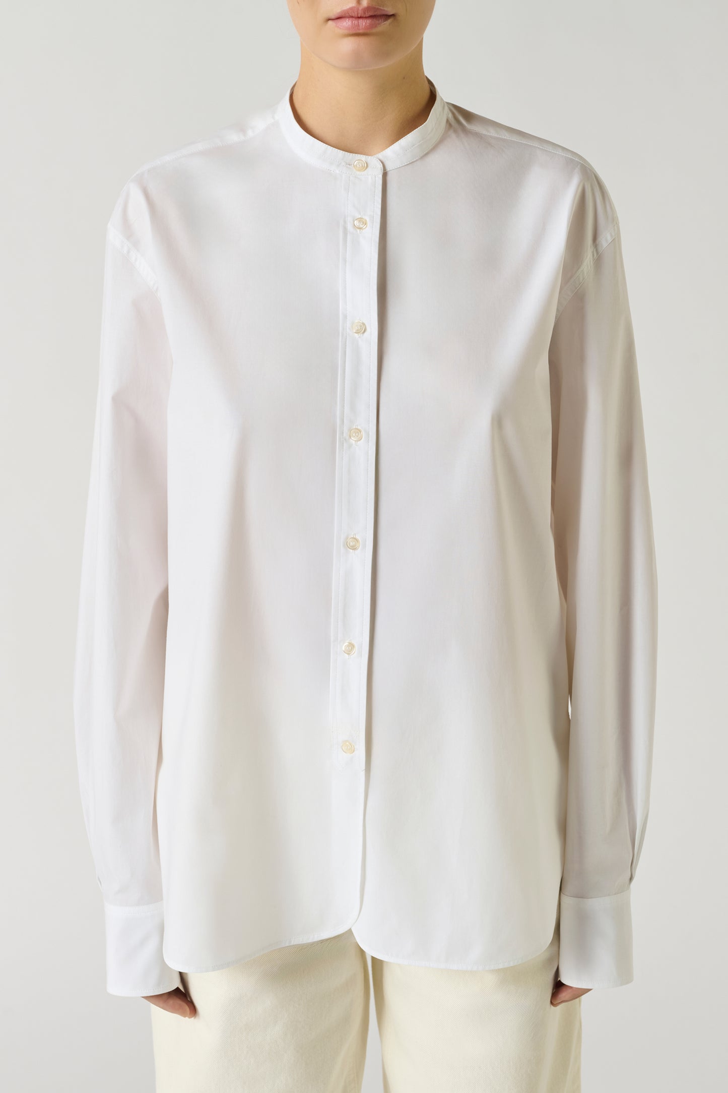 Chemise Bermudes - Blanc - Coton - Femme