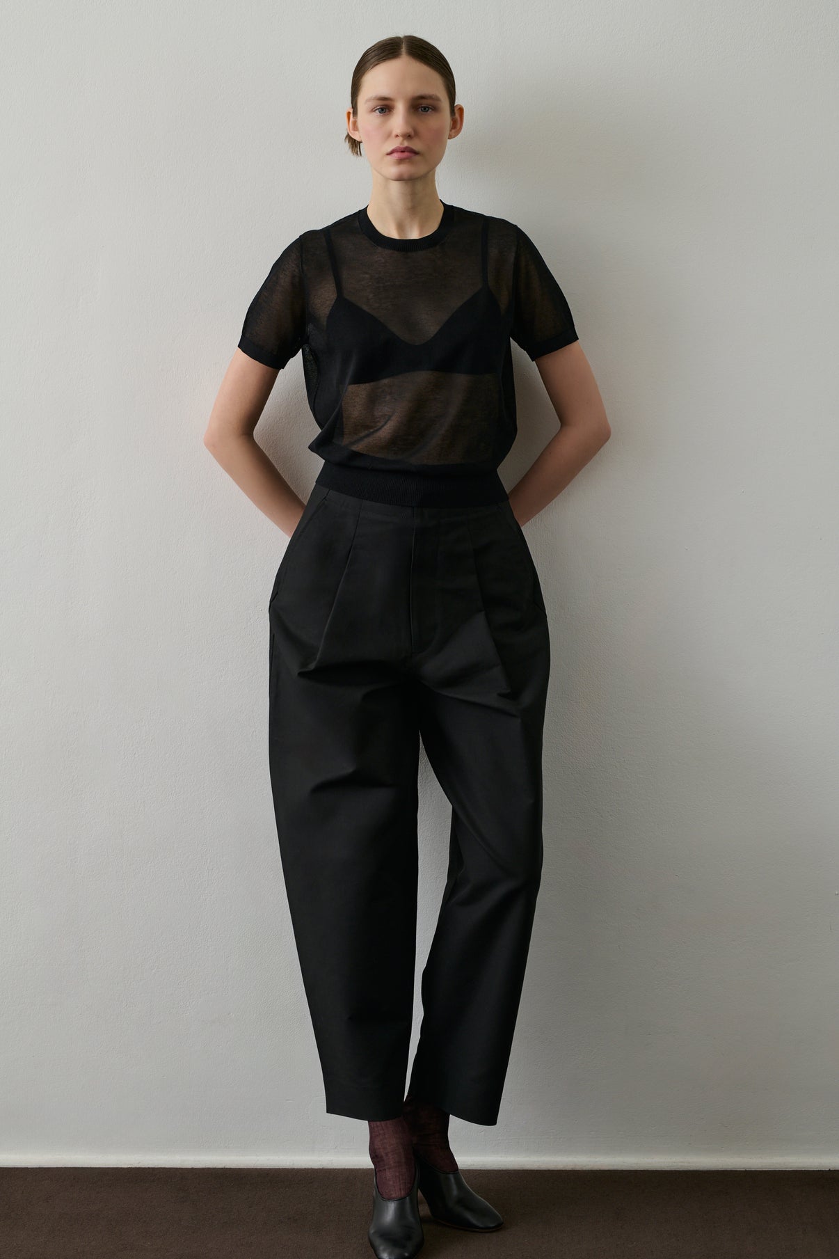 Pull Dua - Noir - Femme vue 1