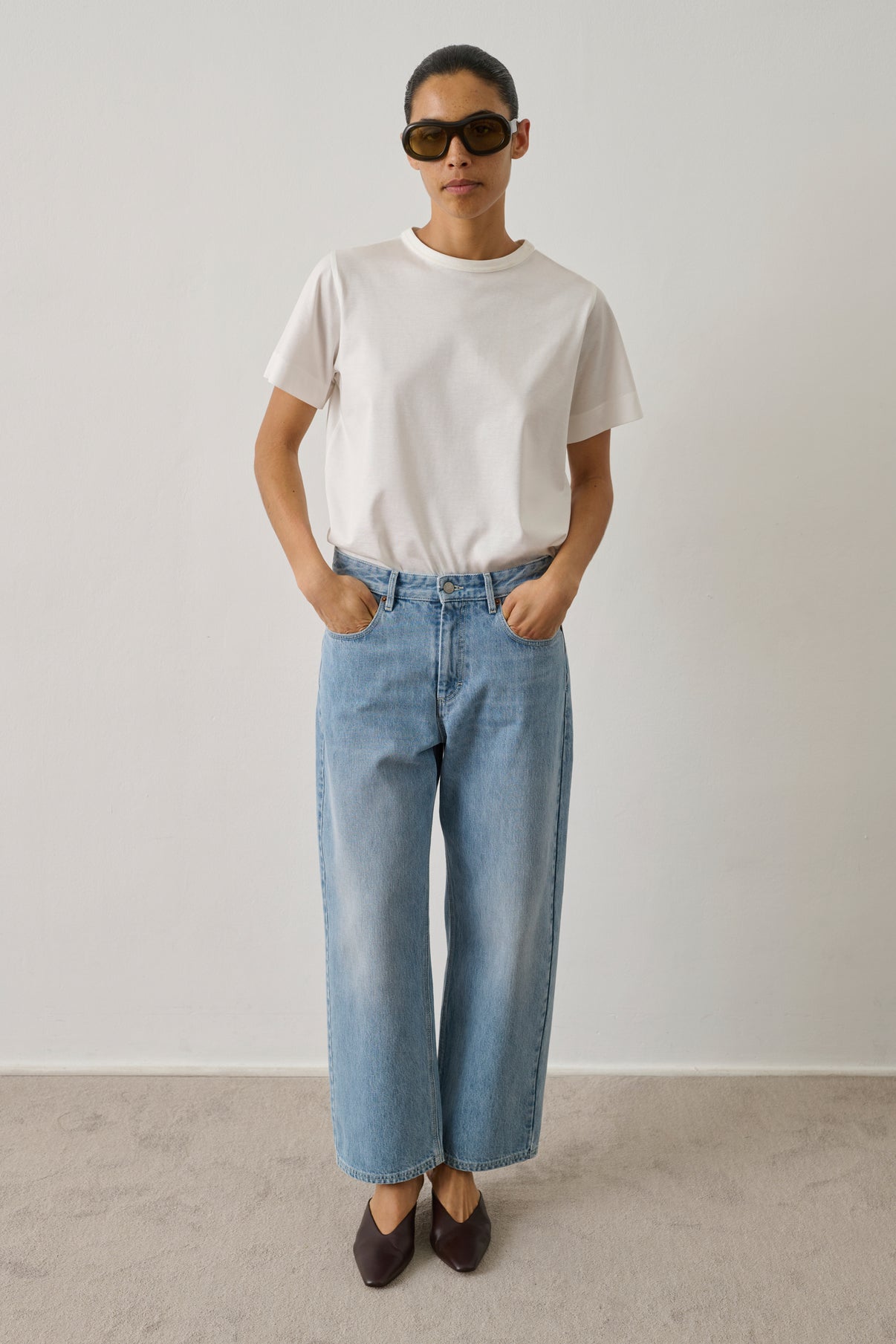 Jean Harrison - Bleu Clair - Femme vue 2