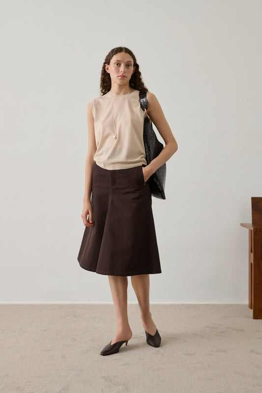 Pull Fergie - Rose Poudre - Laine mérinos - Femme