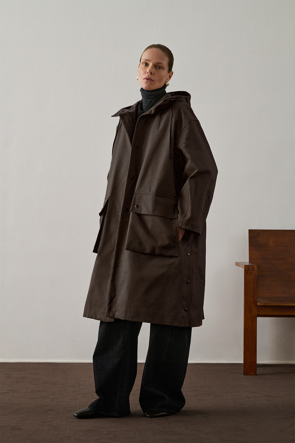Trench Faith - Marron - Coton - Femme