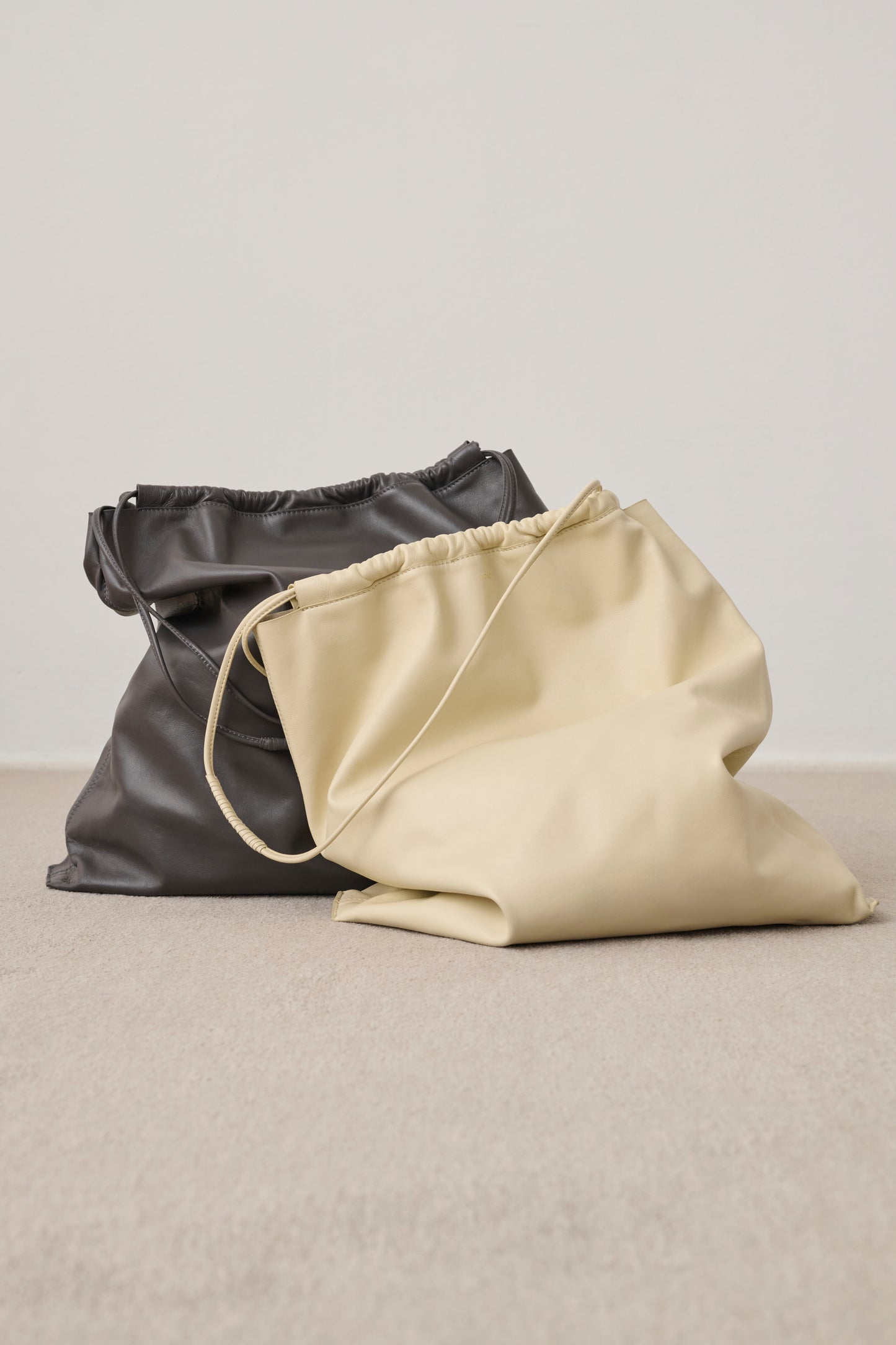 Sac Sia - Gris Anthracite - Cuir - Femme